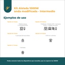 Kit Panel Solar Completo Autoinstalable 1000w Energia Usb K4