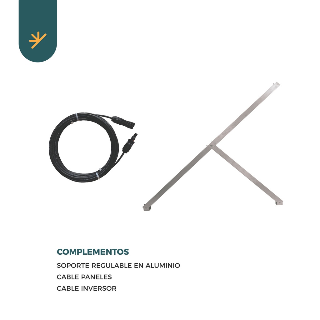 Kit Solar Ahorro 1500w (on Grid) Ahorro Energético | Básico