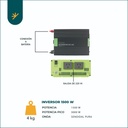 Kit Solar Completo 1500w Con Paneles 3x160w Onda Pura K7