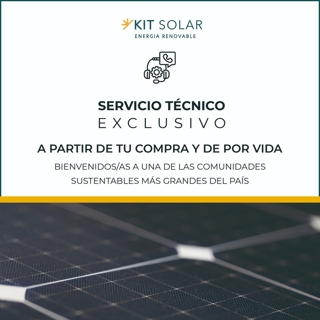 Kit Solar Completo 1500w Con Paneles 3x160w Onda Pura K7