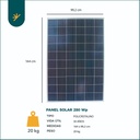 Kit Solar Completo Con 2 Paneles De 330w Inversor 3000w 10s
