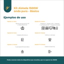 Kit Solar Completo 1500w Onda Pura Con Panel De 160w Usb K11
