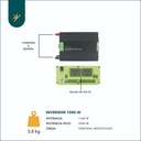 Kit Solar Con Inversor 1500w 3 Paneles 160 Bateria 220a K17
