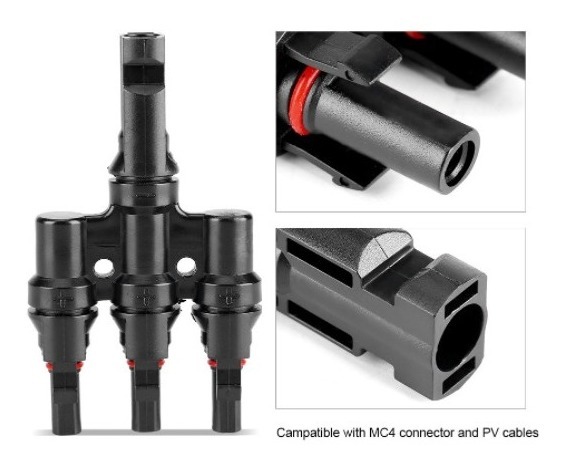 Conectores Paneles Solares Mc4 3a1 Fichas Macho Hembra Ip67