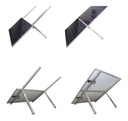Soporte Paneles Solares Superficies Planas Aluminio S02l