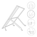 Soporte Paneles Solares Superficies Planas Aluminio S02l