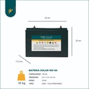 Kit Solar Completo Autoinstalable Energía Panel Batería K25
