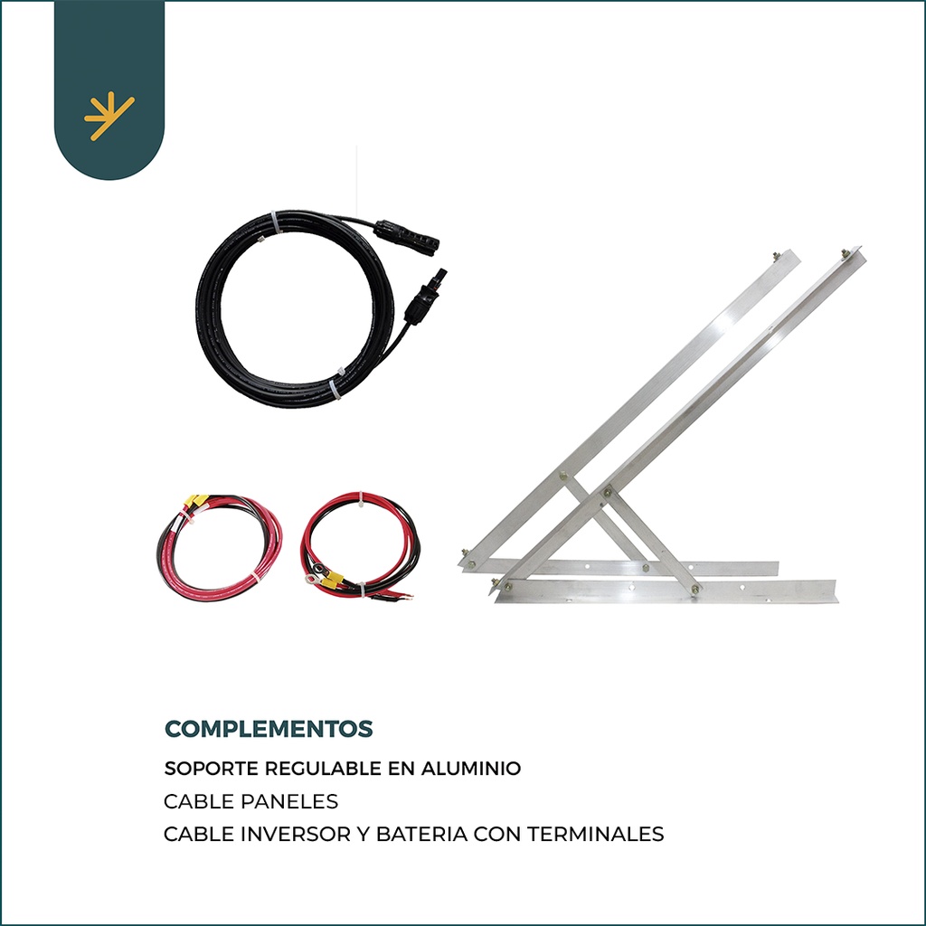 Kit Solar Con Panel 160w Fotocontrol Bateria De 110 Usb 12e