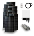 Kit Solar Ahorro 6000 W Casas Con Red Eléctrica | Intermedio