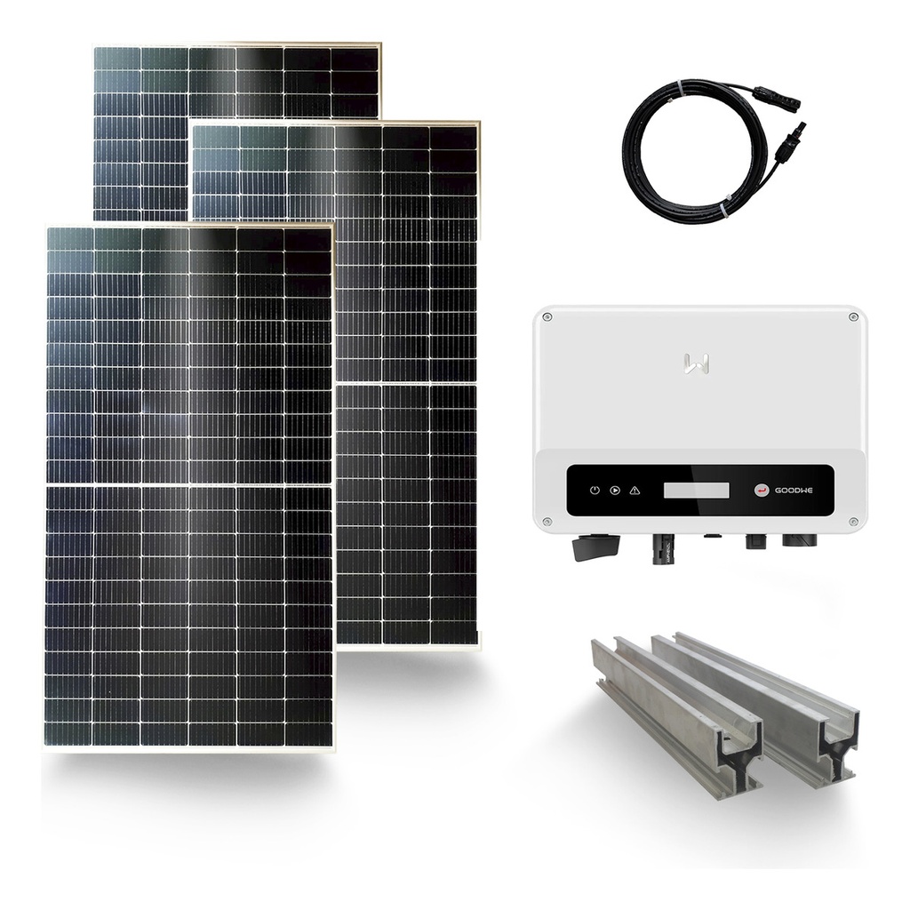Kit Solar Ahorro 3000 W Para Bajar Consumo | Intermedio