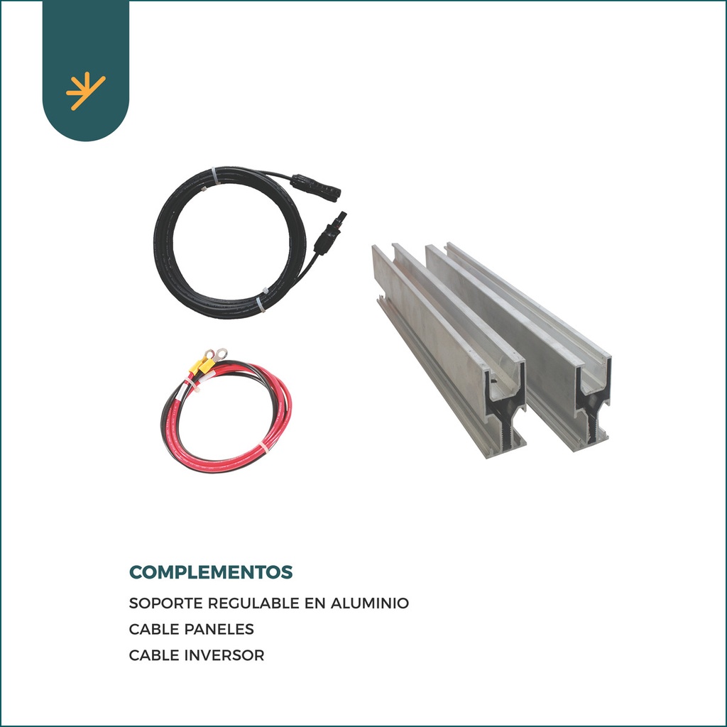 Kit Solar Full 3000w Con Regulador Mppt Inteligente | Básico