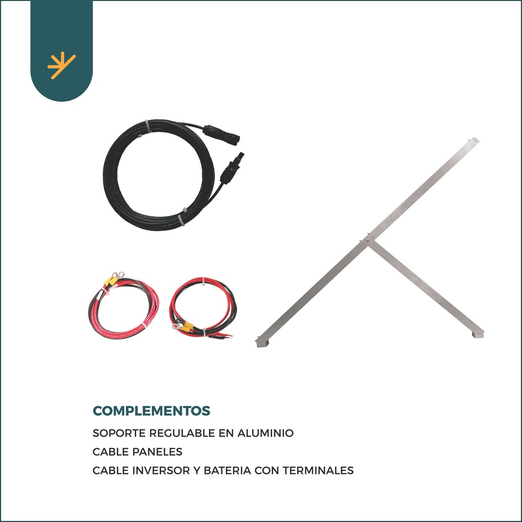 Kit Solar Full 3000w Con Regulador Mppt Inteligente | Básico