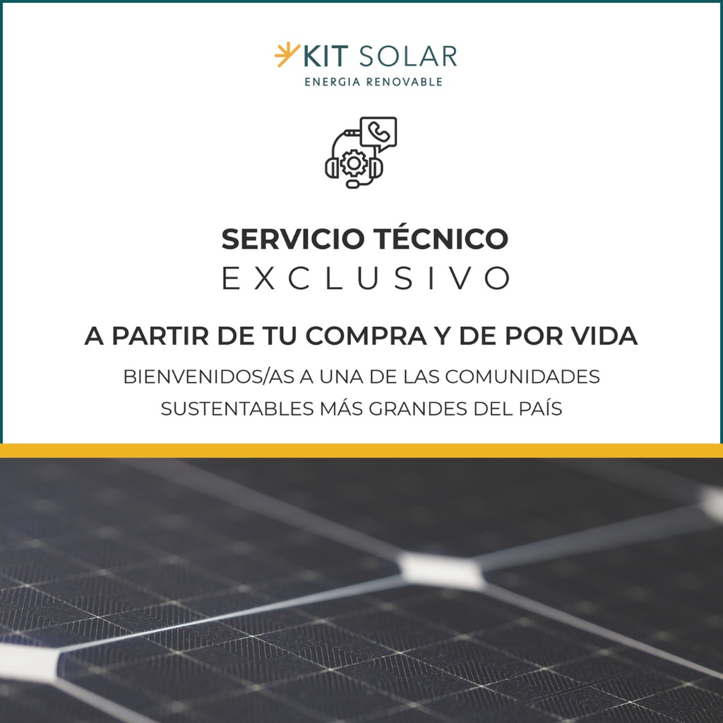 Kit Solar 1000w Para Casas Con 2 Paneles Y 2 Baterias 15x