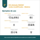 Kit Solar Aislada 1500w Completo Autoinstalable | Básico