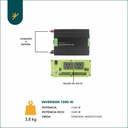 Kit Solar Aislada 1500w Onda Modificada | Intermedio
