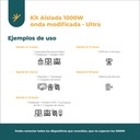 Kit Solar Aislada 1000w Panel Onda Modificada | Ultra