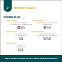 Kit Solar Portátil Televisión Ventilador Luces | Exclusivo