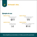 Kit Solar Portátil Panel 100w Batería Agm Completo | Ultra