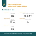 Kit Solar Completo Energia Panel Bateria Inversor Usb Led K3