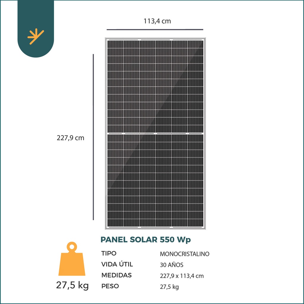 Kit Solar 3000w Con Bateria De Litio - Inversor Mppt