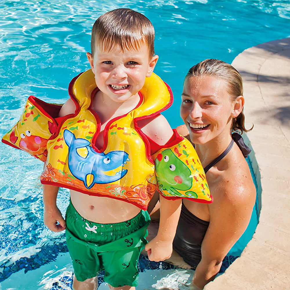 Chaleco Inflable Intex Aqua - 66 X 44 Cm
