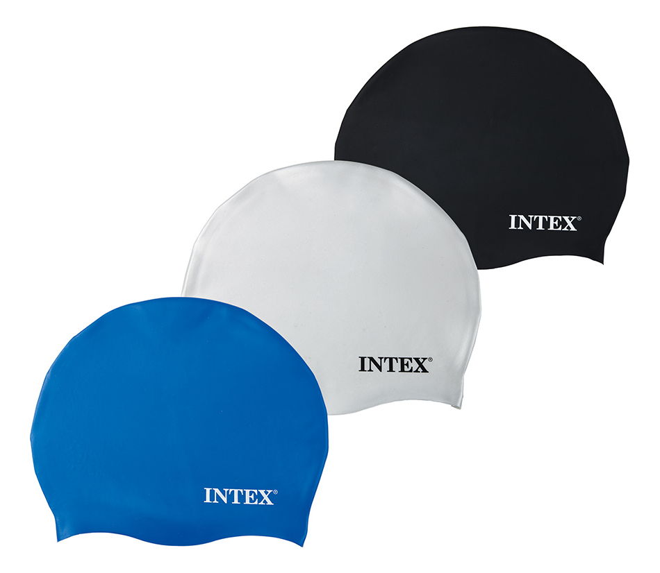 Gorro Para Natacion Silicona Intex - Talle Único