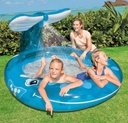 Pileta Inflable Intex Ballena Spray ( 208 X 157 X 99 Cm )