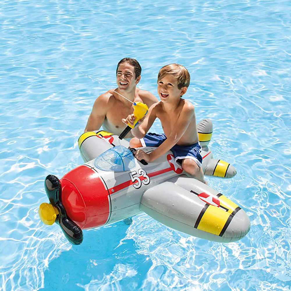 Intex Avion C/pistola Agua ( 132 X 130 Cm )