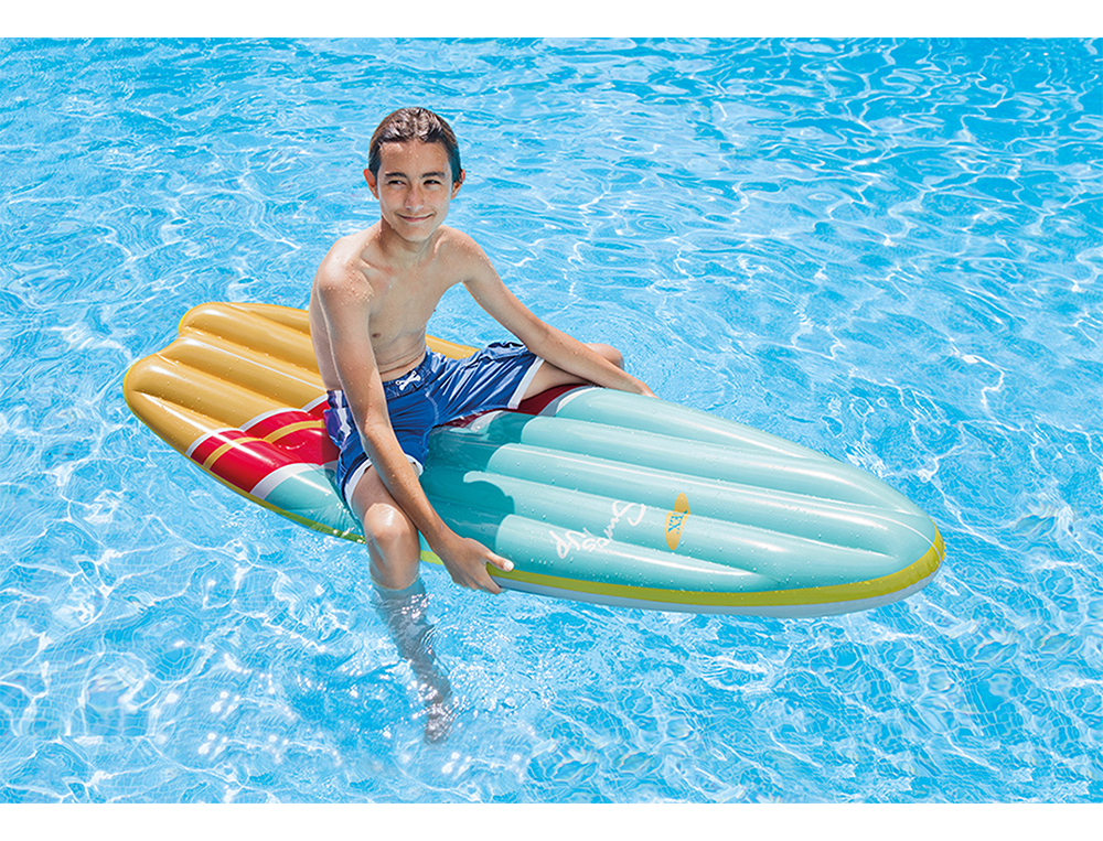 Colchoneta P/ Agua Intex Tabla De Surf ( 178 X 69 Cm )