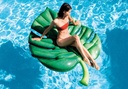 Colchoneta Inflable Hoja De Palmera Vinilo 213x142 Cm Intex 58782