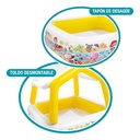 Pileta Inflable Intex C/techo Desmontable