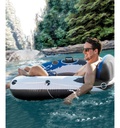Colchoneta Sillon Inflable Flotador Pileta Intex River Run I 135 Cm 58825