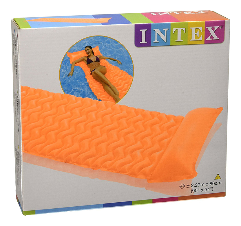 Colchoneta P/ Agua Intex Olas Flotantes ( 229 X 86 Cm )