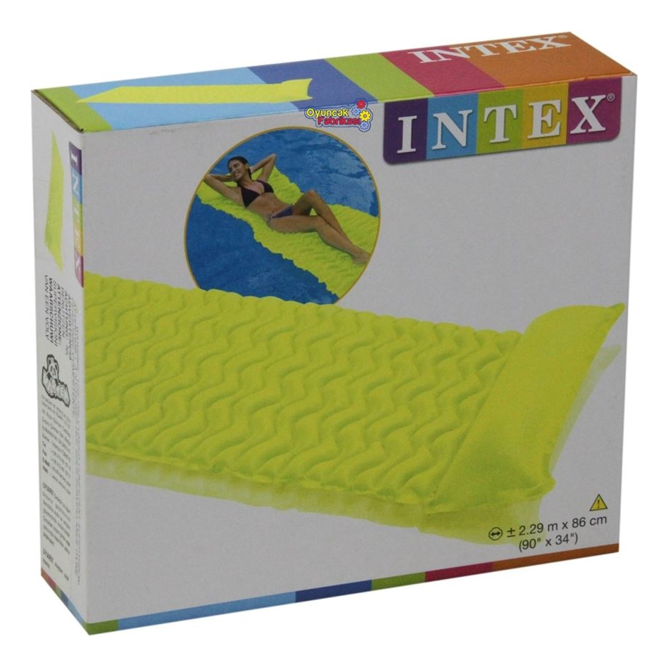 Colchoneta P/ Agua Intex Olas Flotantes ( 229 X 86 Cm )