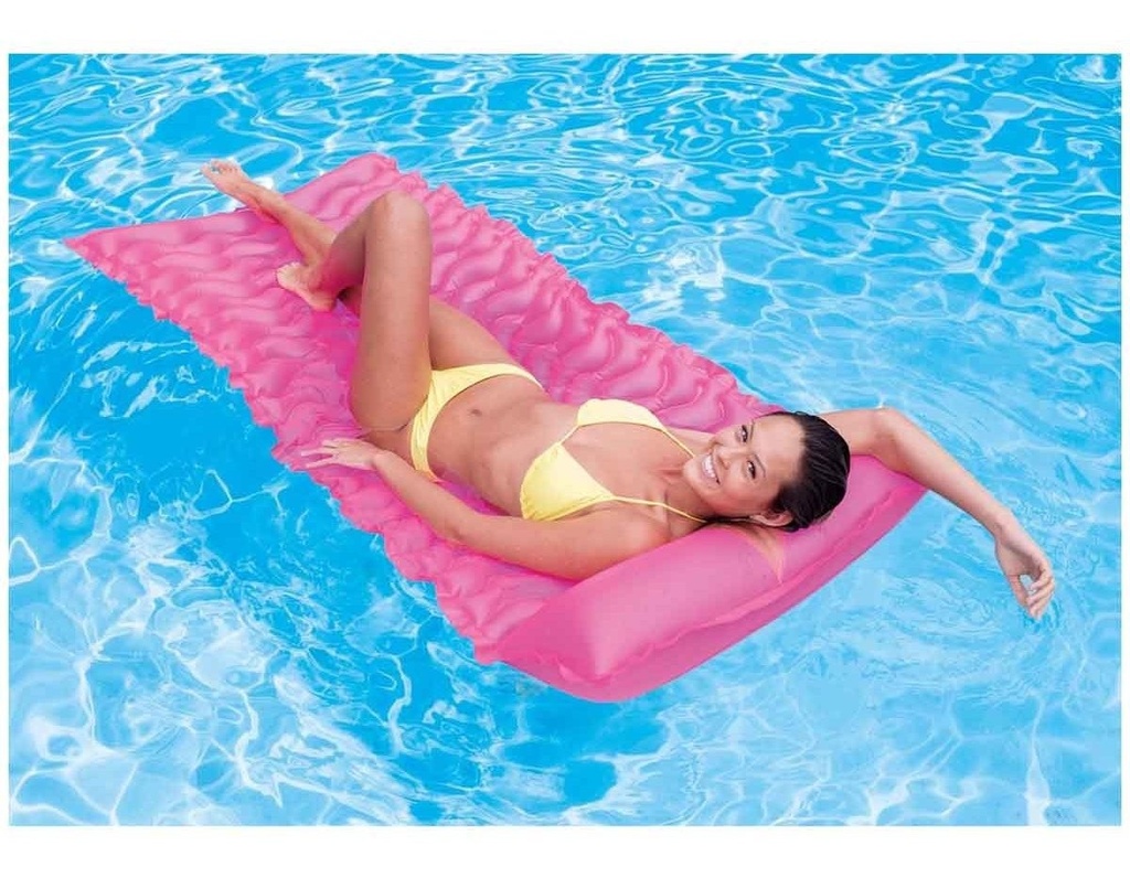 Colchon Inflable De Alberca Piscina Colores Surtidos Intex Color Multicolor