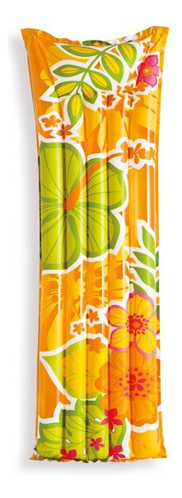 Colchoneta P/ Agua Intex Fashion Flores