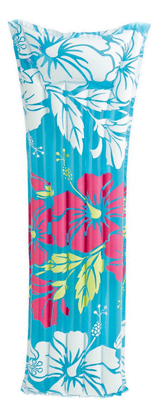 Colchoneta P/ Agua Intex Fashion Flores