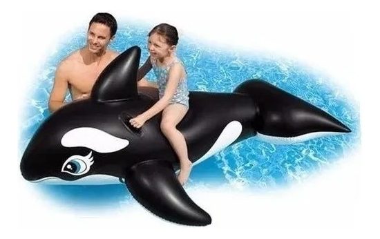 Ballena Flotador Grande Inflable Piscina Intex