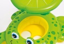 Flotador Infantil Ranita Con Techo Intex