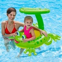 Flotador Infantil Ranita Con Techo Intex