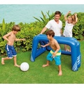 Arco De Futbol Inflable Con Pelota Agua Futbol Pileta Intex