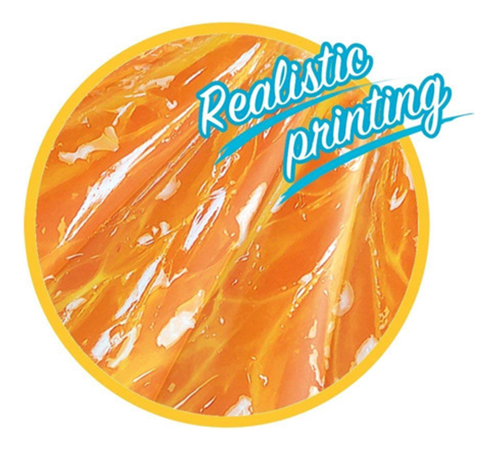 Colchoneta P/ Agua Intex Naranja - 178 X 85 Cm