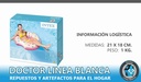 Flotador Inflable Pileta Intex Rueda Donut Glaseada 94 Cm Color Rosa Pálido 56265