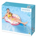Flotador Inflable Intex Donut Rosa - 107 Cm