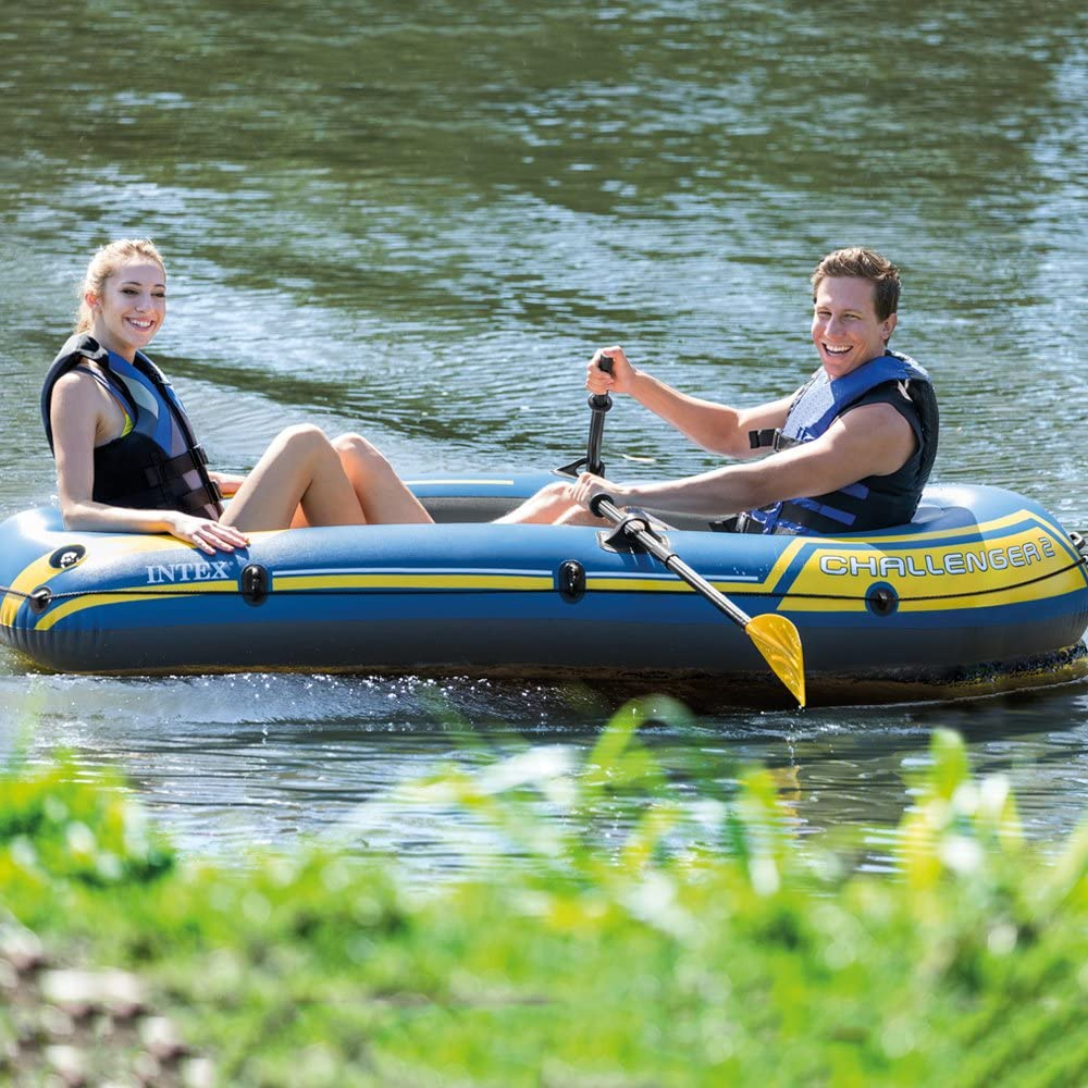 Bote Intex Challenger 2 - Kayak Inflable Verde