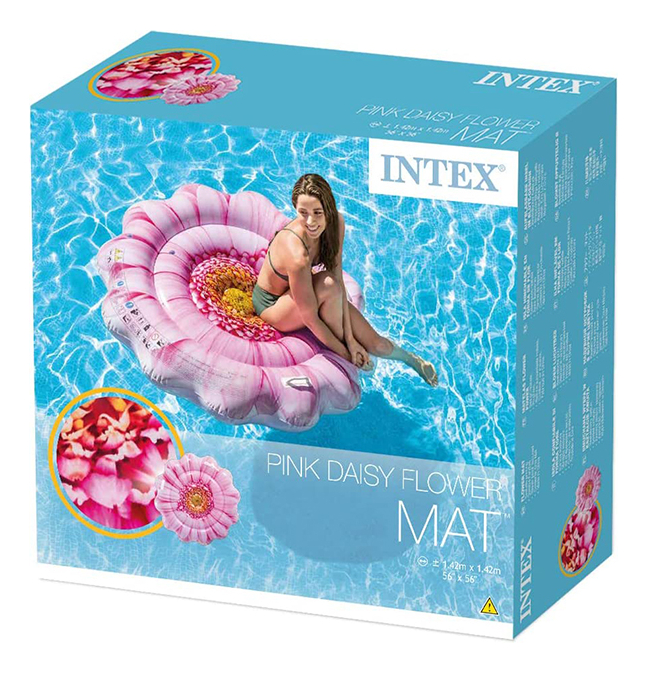 Inflable Intex Flor Margarita - 142 X 142 Cm