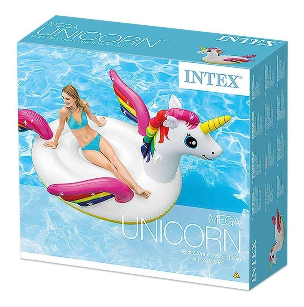 Inflable Intex Mega Unicornio - 287 X 193 X 165 Cm