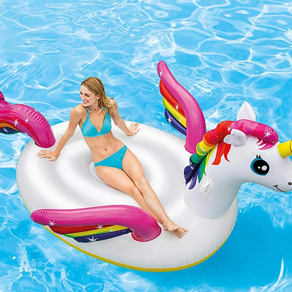 Colchoneta Intex Inflable Mega Unicornio 57281 287x193x165cm