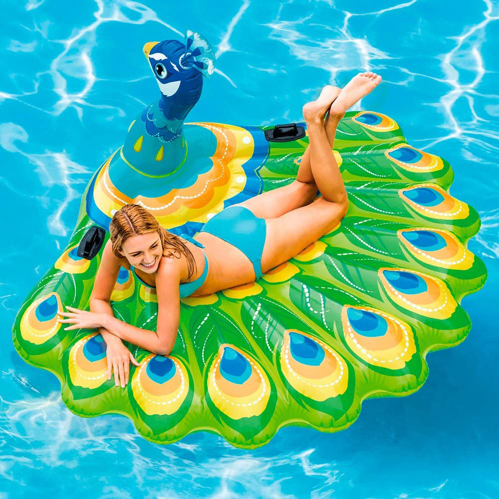 Inflable Intex Pavo Real - 193 X 163 X 94 Cm
