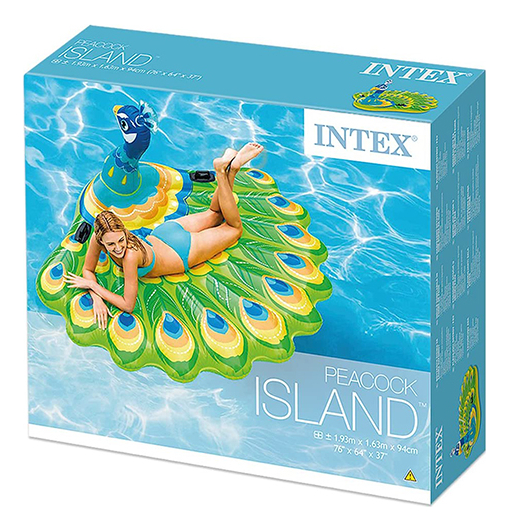 Inflable Intex Pavo Real - 193 X 163 X 94 Cm